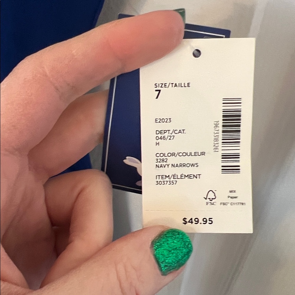 NEW Gymboree Blue Belle Royal Blue Dress with White Detailing - Picture 5 of 11